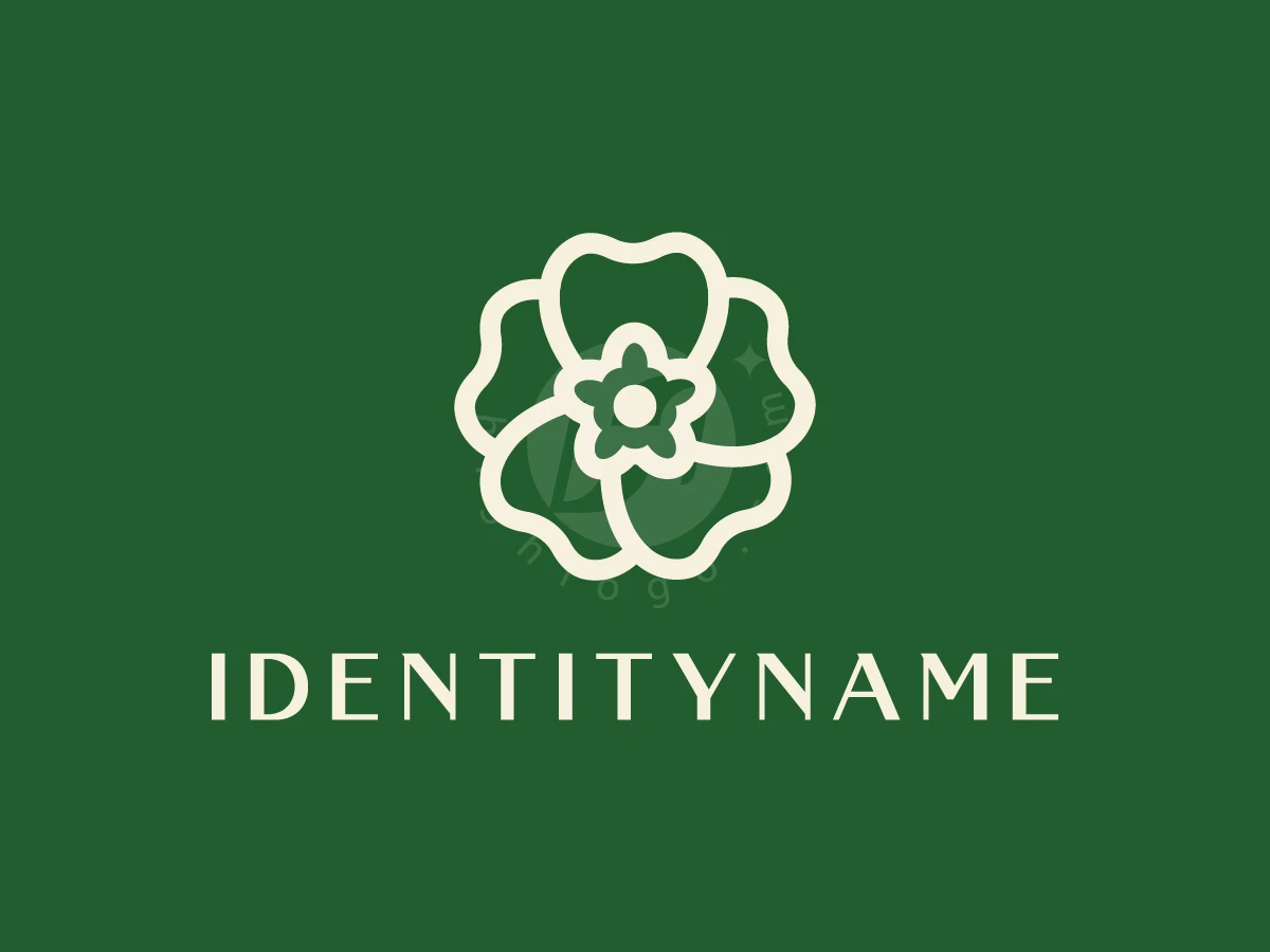 Dental Bloom Flower Logo - preview 1
