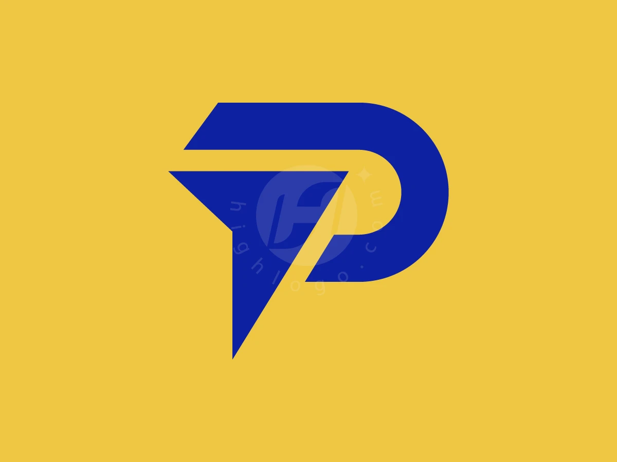 Letter P Arrow Logistics Logo - preview 1