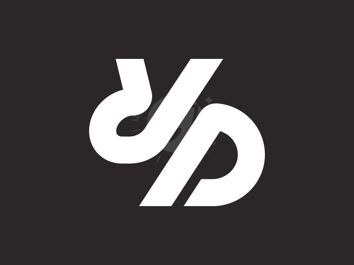 Minimalist RD Rabbit Monogram Logo - Lettermark Logo design by Denmaz for sale on Highlogo