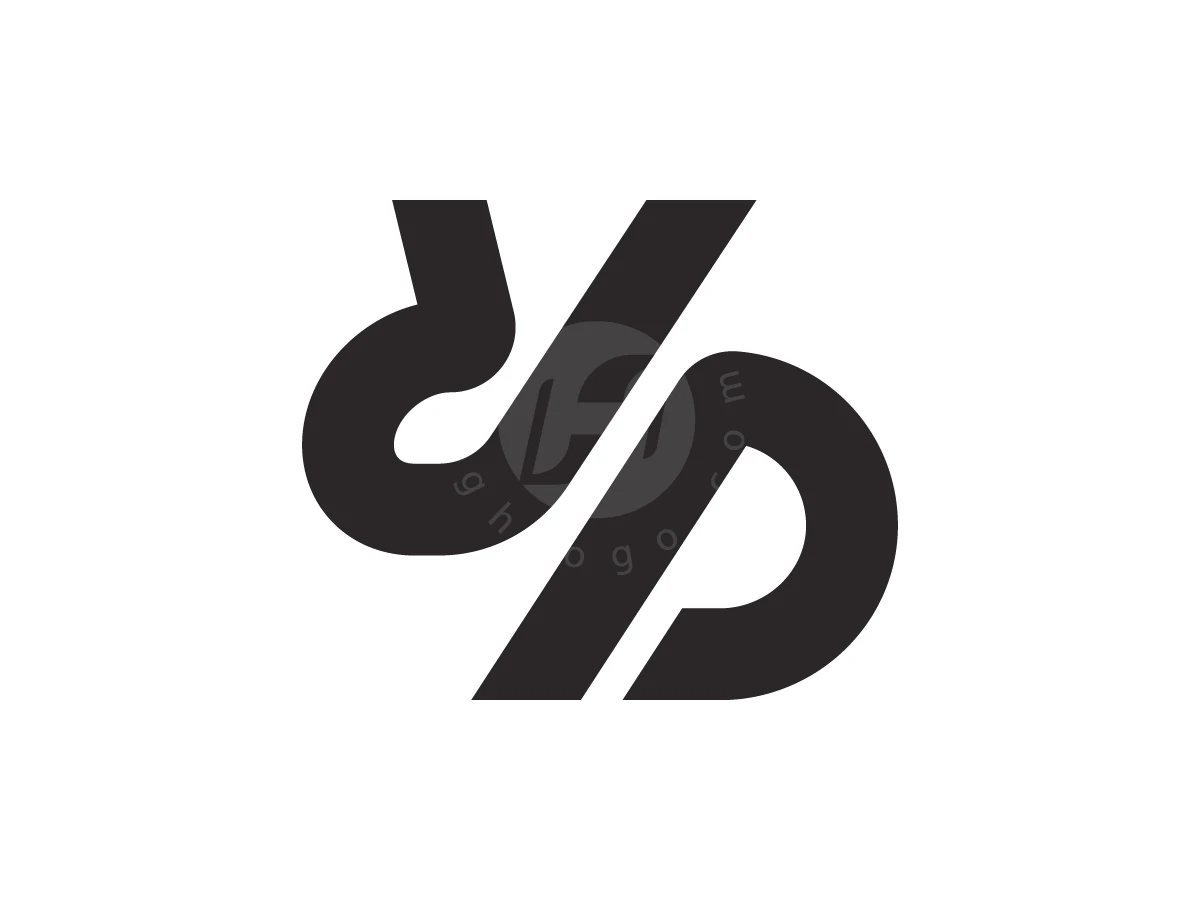 Minimalist RD Rabbit Monogram Logo - preview 1