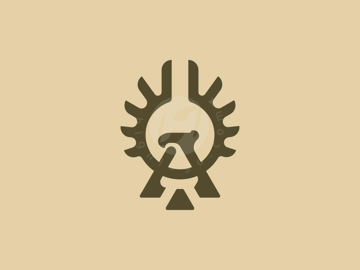 Letter A Falcon Crest Logo - Logo Logo design by Denmaz for sale on Highlogo