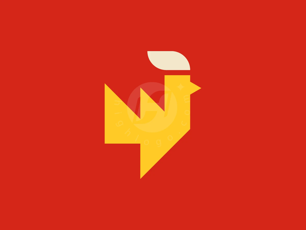 Rooster Factory Logo - Abstract Logo design by Denmaz for sale on Highlogo