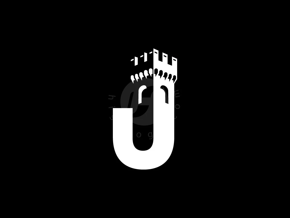 Creative Letter J And Castle Fusion Logo - preview 1