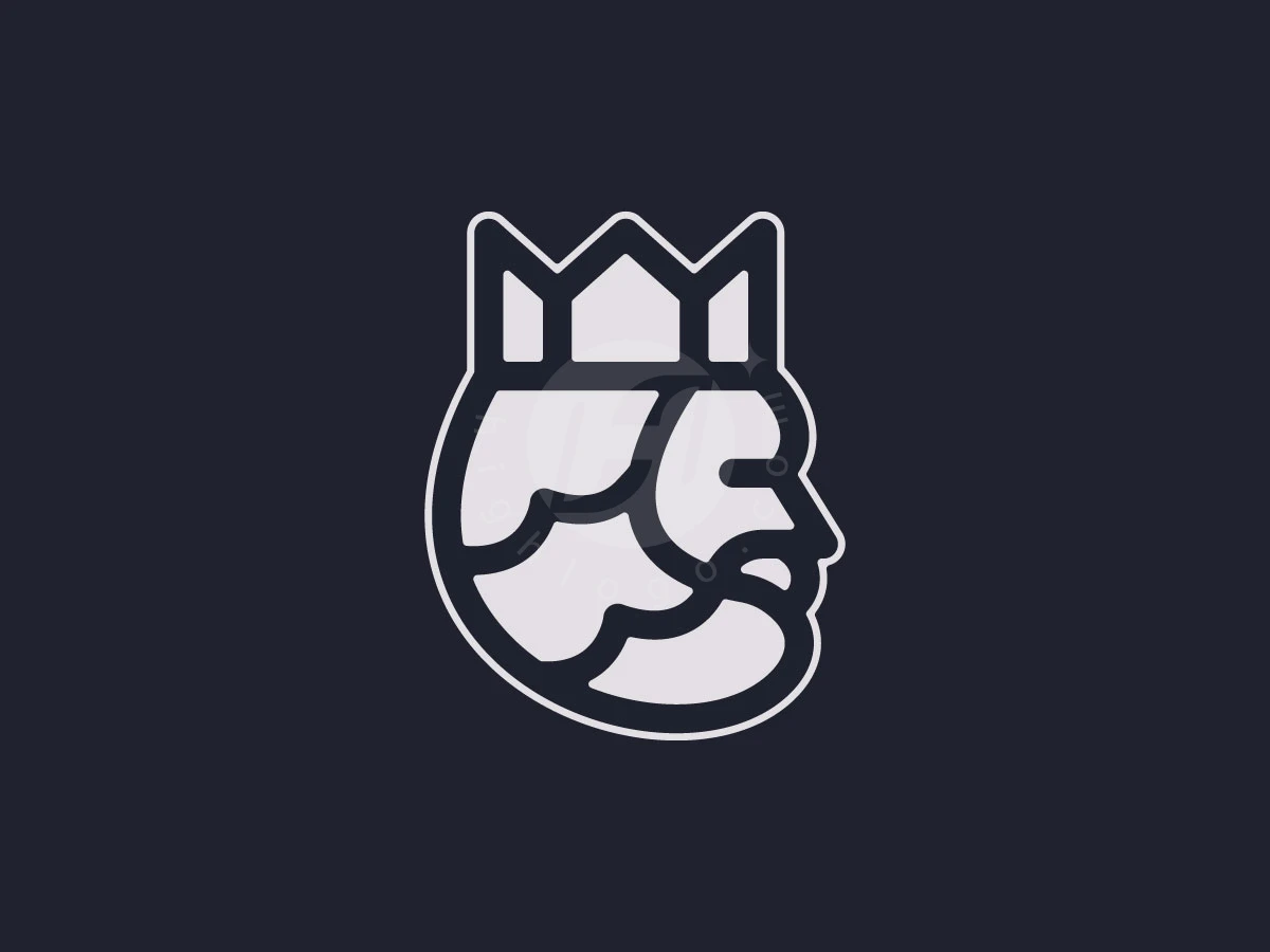 The King Of Modern Creative Logos - Fashion Logo design by Rico aGraphic for sale on Highlogo