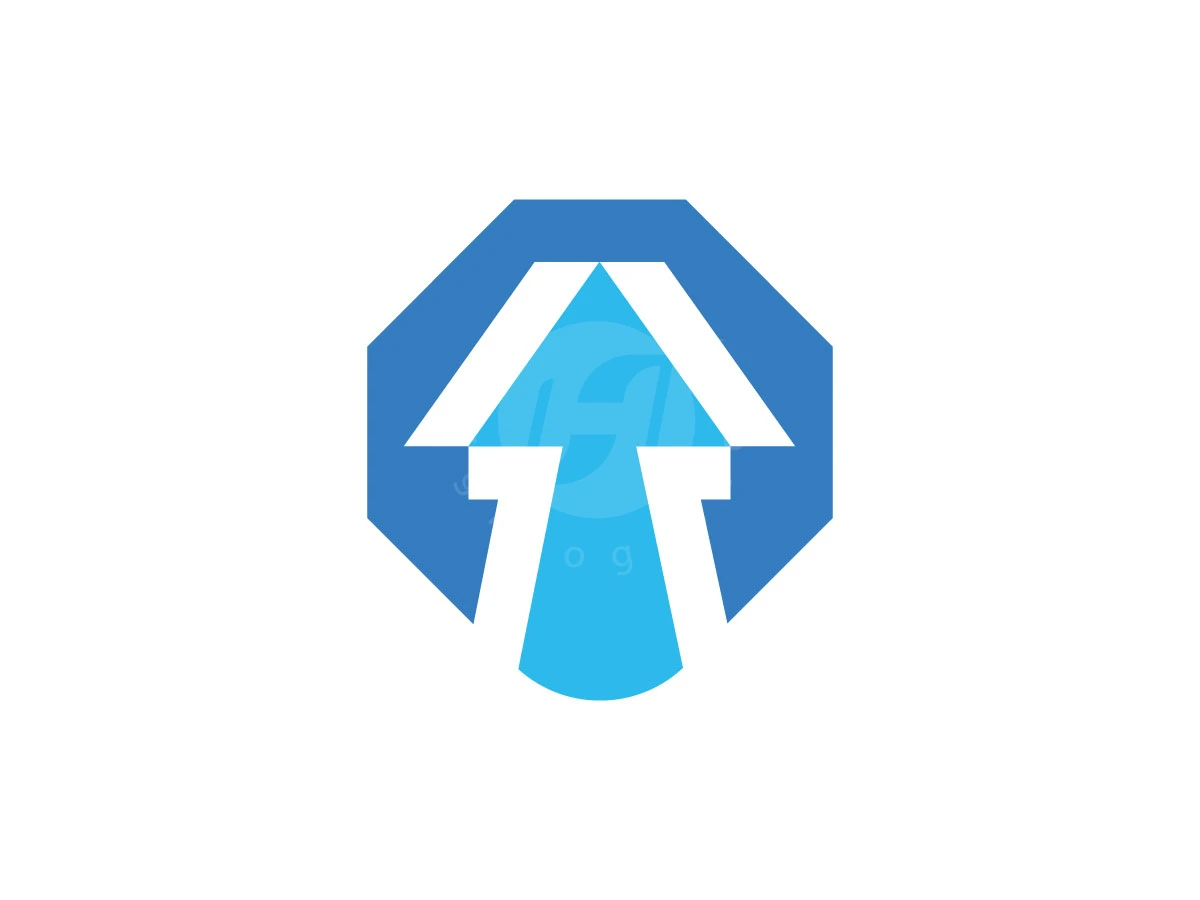 Geometric Letter A Arrow - Financial Logo design by Rico aGraphic for sale on Highlogo
