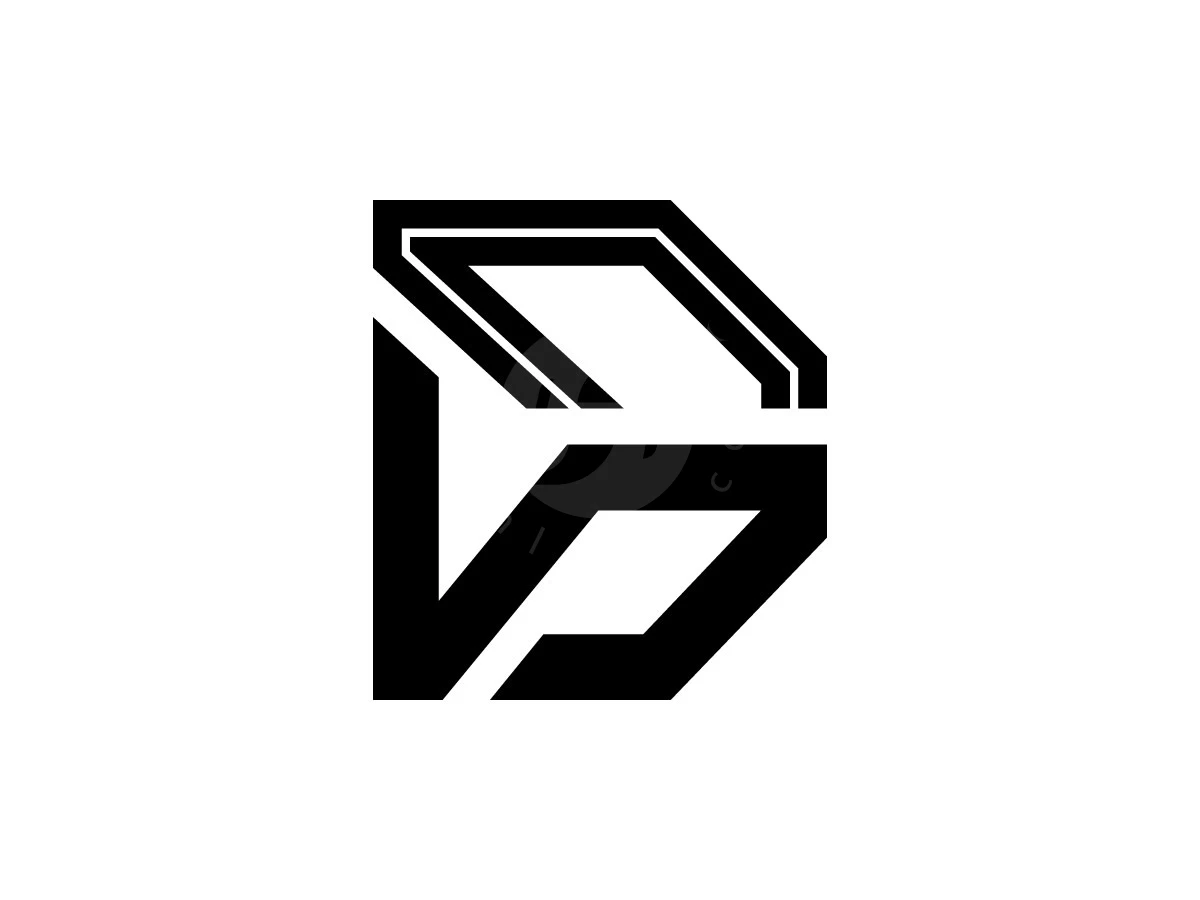 Minimalist Tech Letter D Logo - preview 1