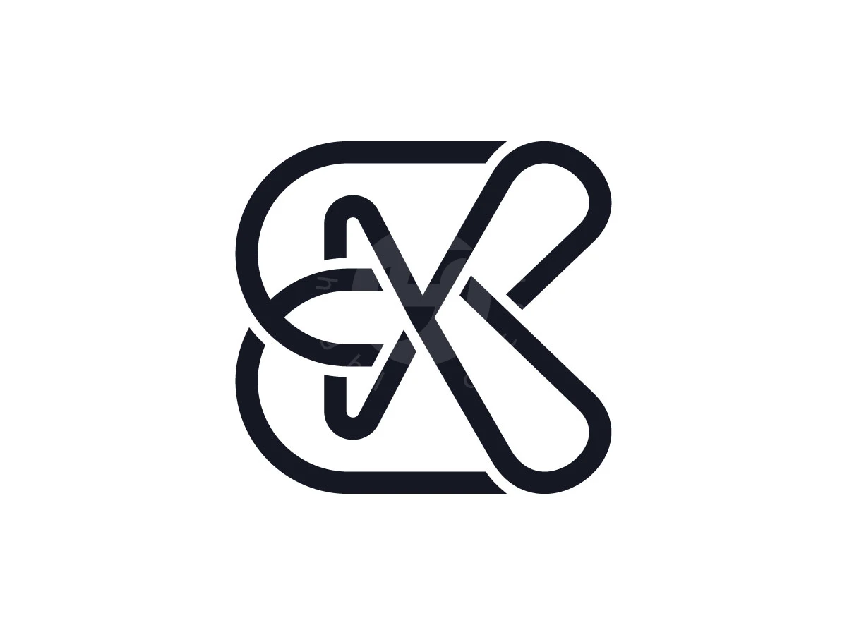 Elegant Letter E K Or B K Logo - preview 1