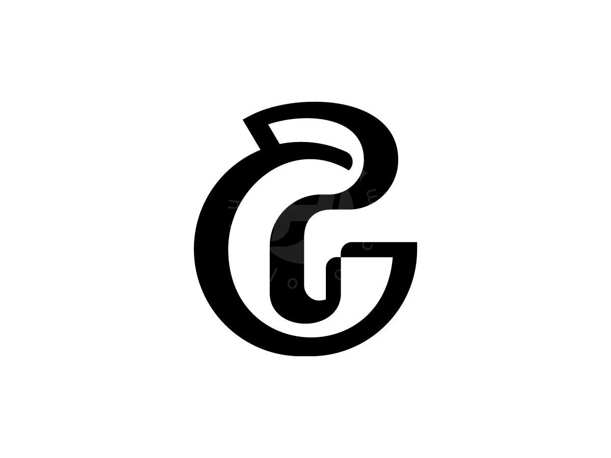 Intertwined black lines craft a circular logo merging the letters G and P against a white background.