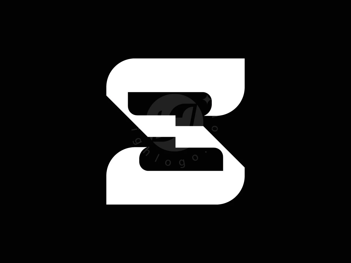 Modern Letter S Z Minimal Logo - preview 1