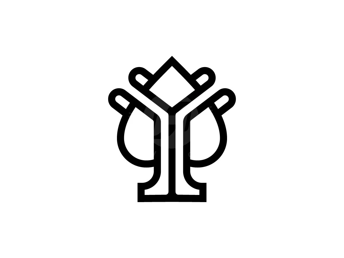 Letter Y Spade Emblem Logo - Financial Logo design by Rico aGraphic for sale on Highlogo