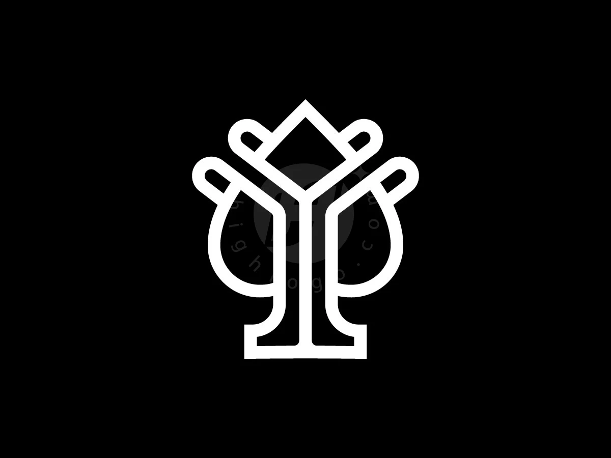Letter Y Spade Emblem Logo - preview 1