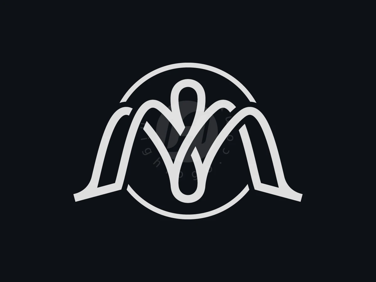 Luxury Fancy Infinity M Monogram Logo - Beauty Logo design by Rico aGraphic for sale on Highlogo
