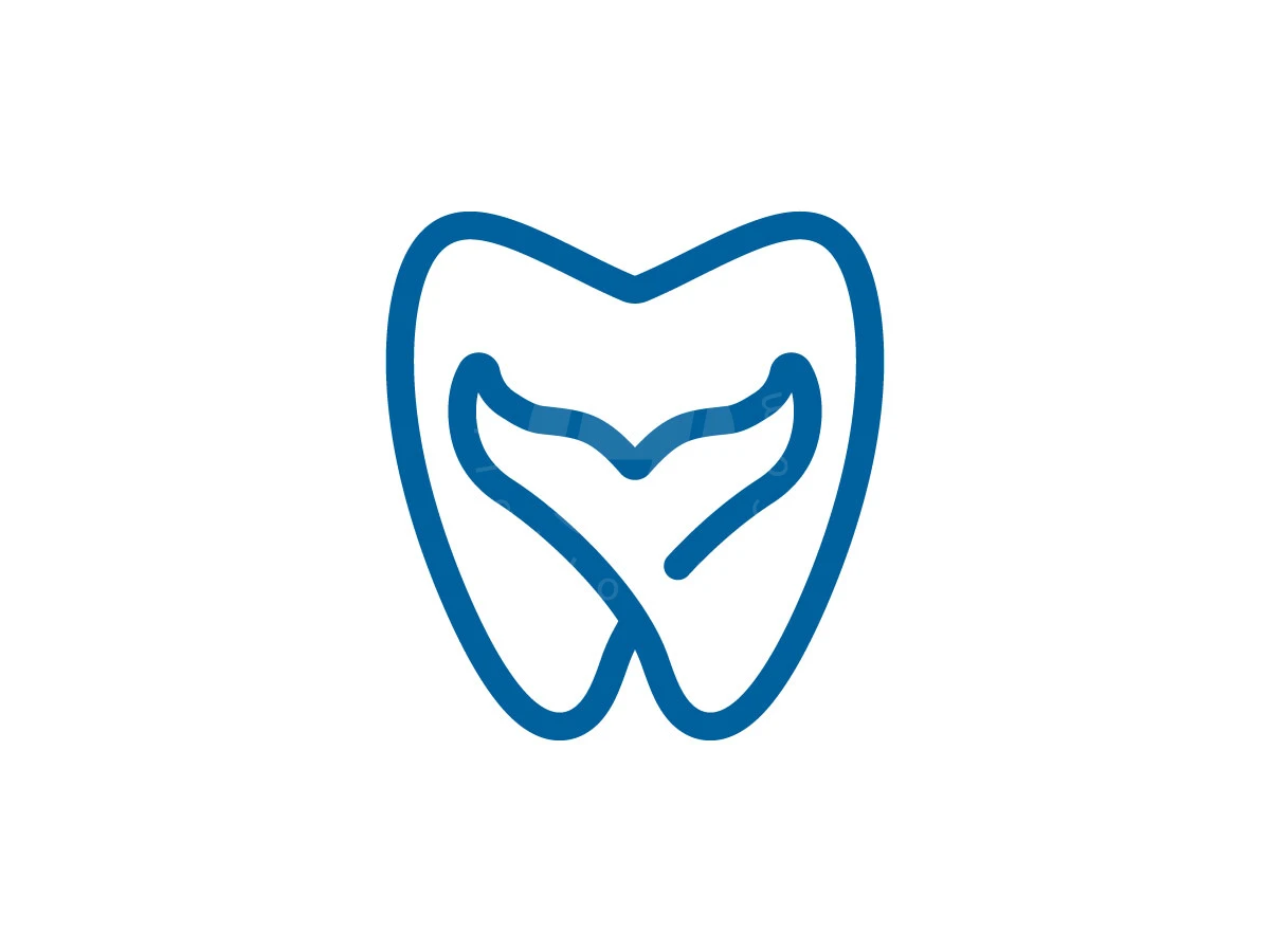 Dental Whale Tail Fusion Logo - Health Logo design by Rico aGraphic for sale on Highlogo