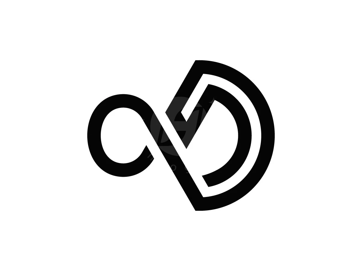Infinity Letter D Monogram Logo - Technology Logo design by Rico aGraphic for sale on Highlogo