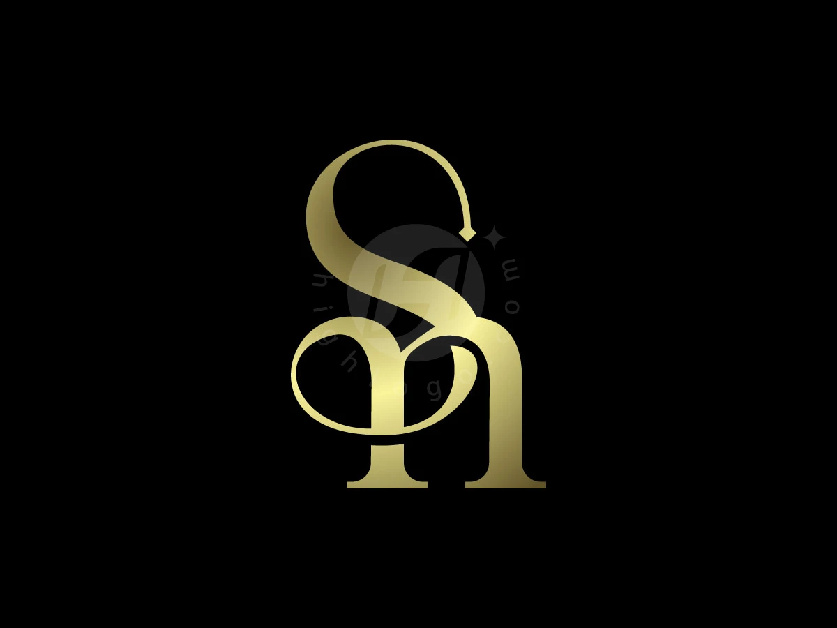 Luxury SN Monogram Elegant Logo - Logo Logo design by Rico aGraphic for sale on Highlogo