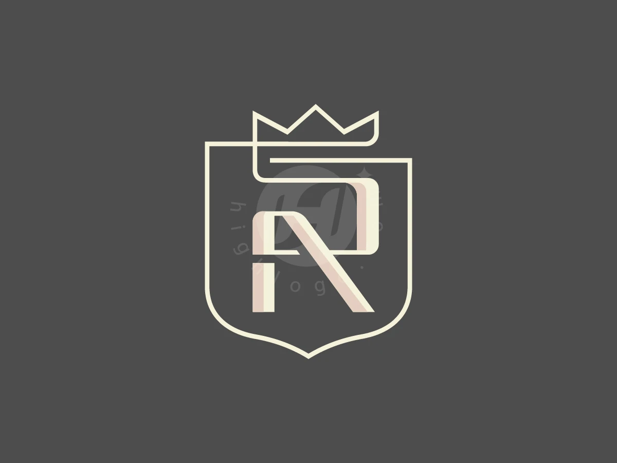 Royal Shield RA Monogram Logo - Lettermark Logo design by krustovin for sale on Highlogo