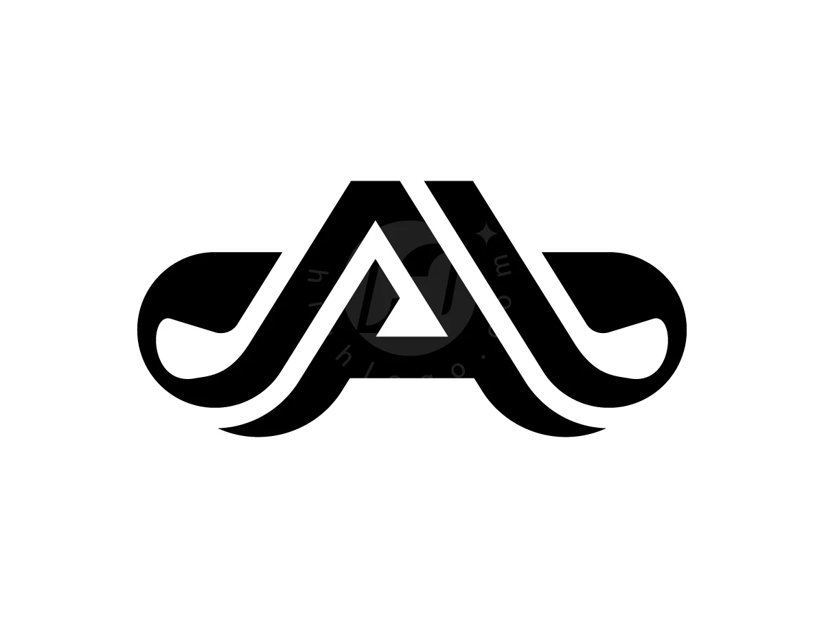 Elegant Lettermar A Golf Logo - Sports Logo design by DenAhmed for sale on Highlogo