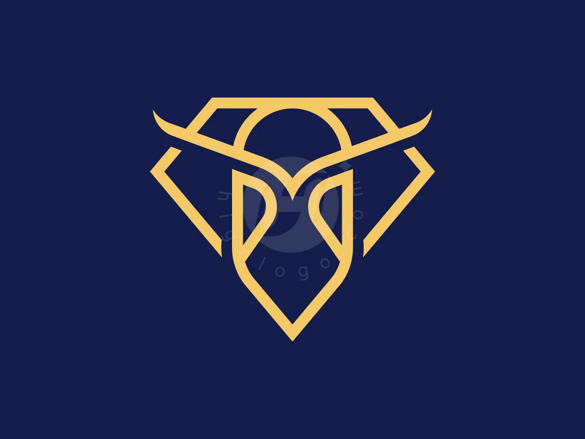 Luxury Gold Diamond Owl Logo - Animal Logo design by DenAhmed for sale on Highlogo