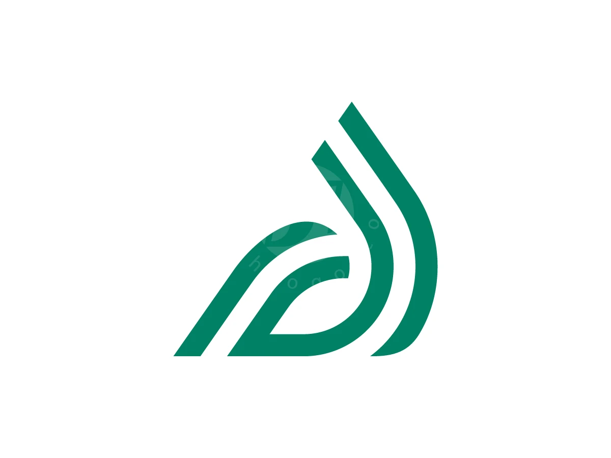 Minimalist Green Leaf Letter J Logo - Logo Logo design by DenAhmed for sale on Highlogo