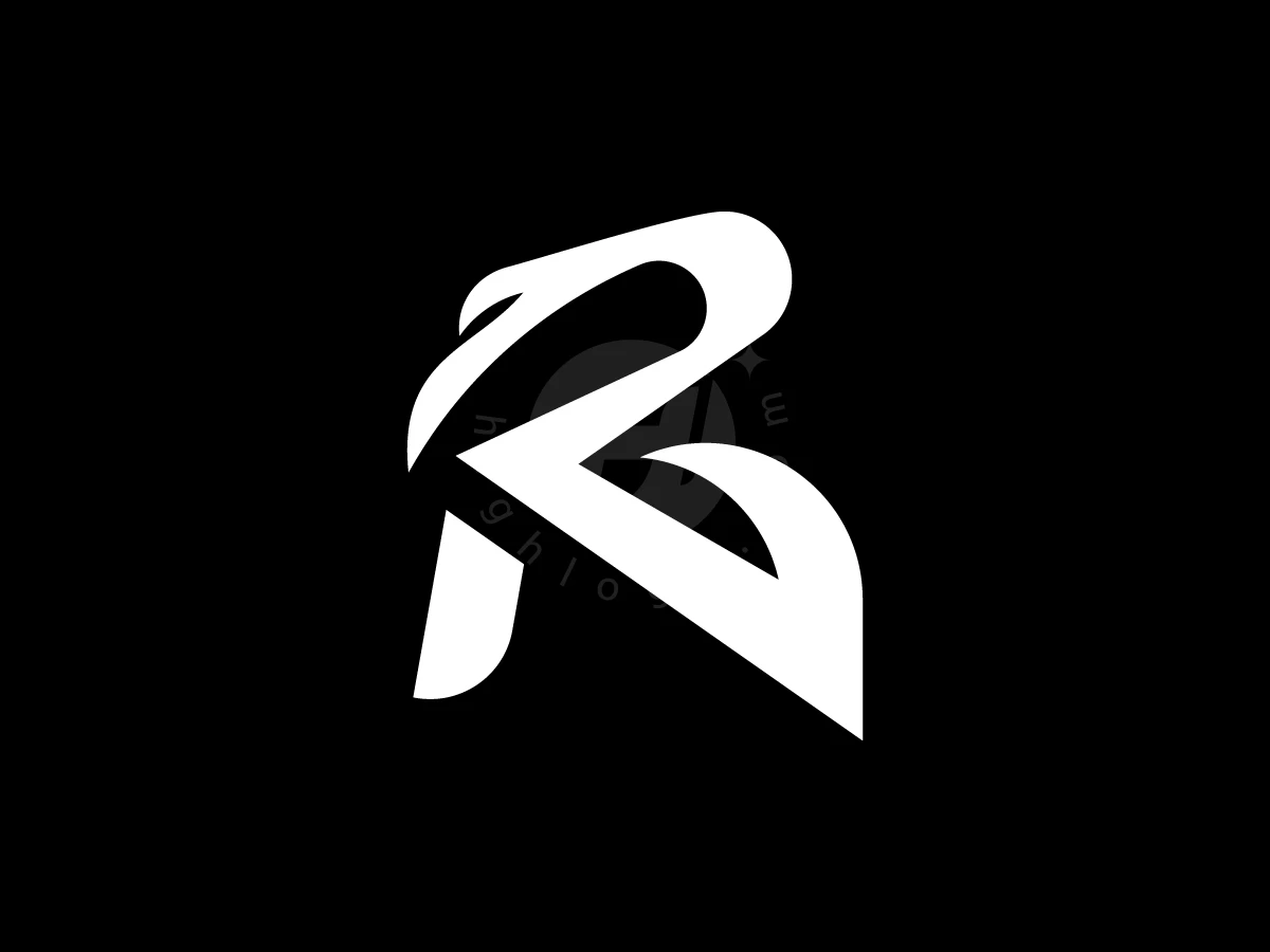 Simple Swan Logo Letter R - Logo Logo design by DenAhmed for sale on Highlogo