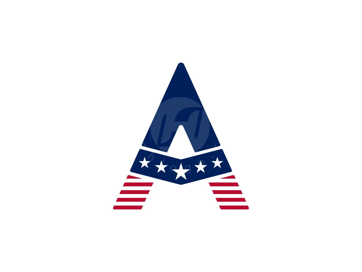 Letter A American Style Logo - Logo Logo design by Arizki design for sale on Highlogo