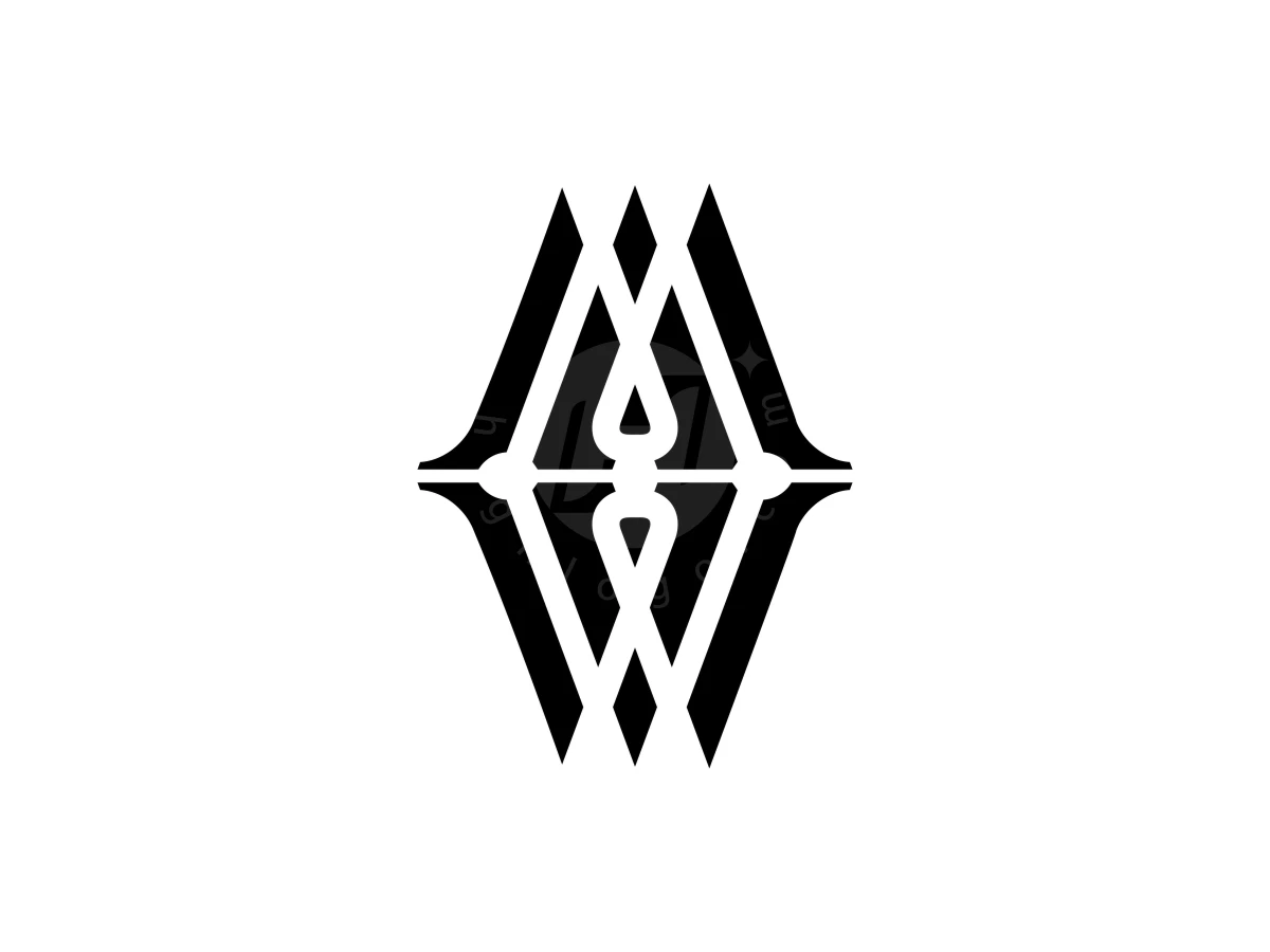 Monogram Letter M And W Logo - Logo Logo design by Arizki design for sale on Highlogo