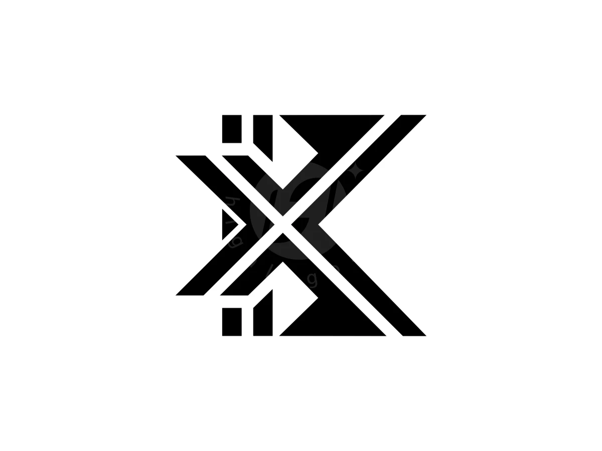 Monogram Letter K And X Logo - Logo Logo design by Arizki design for sale on Highlogo