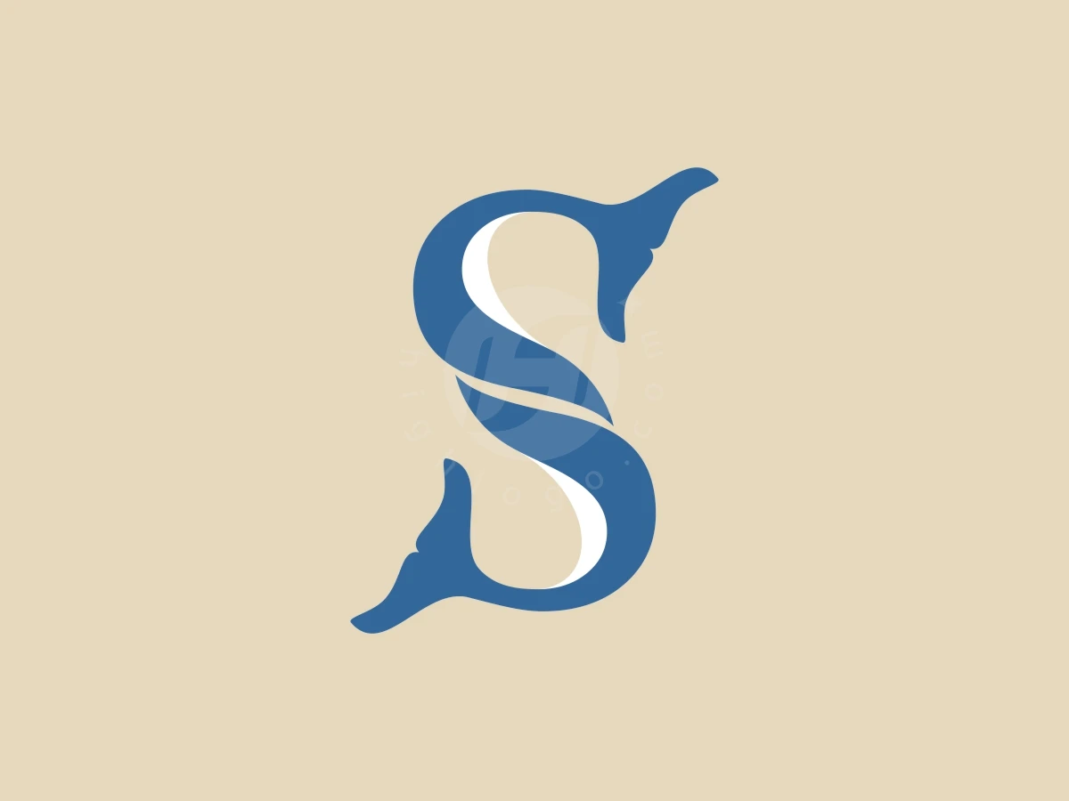 Letter S With Twin Tail Whale Logo - Logo Logo design by Arizki design for sale on Highlogo