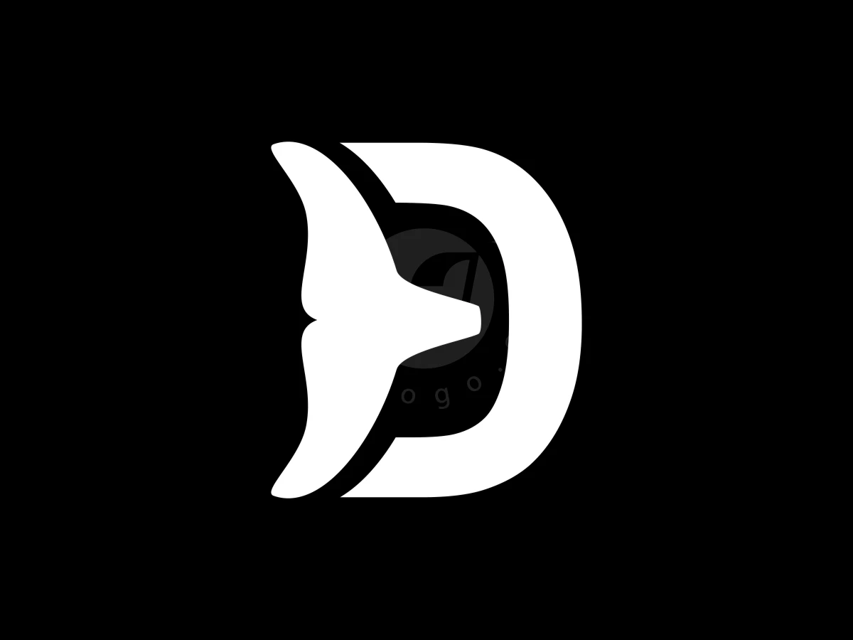 Letter D With Tails Dolphins Logo - Logo Logo design by Arizki design for sale on Highlogo
