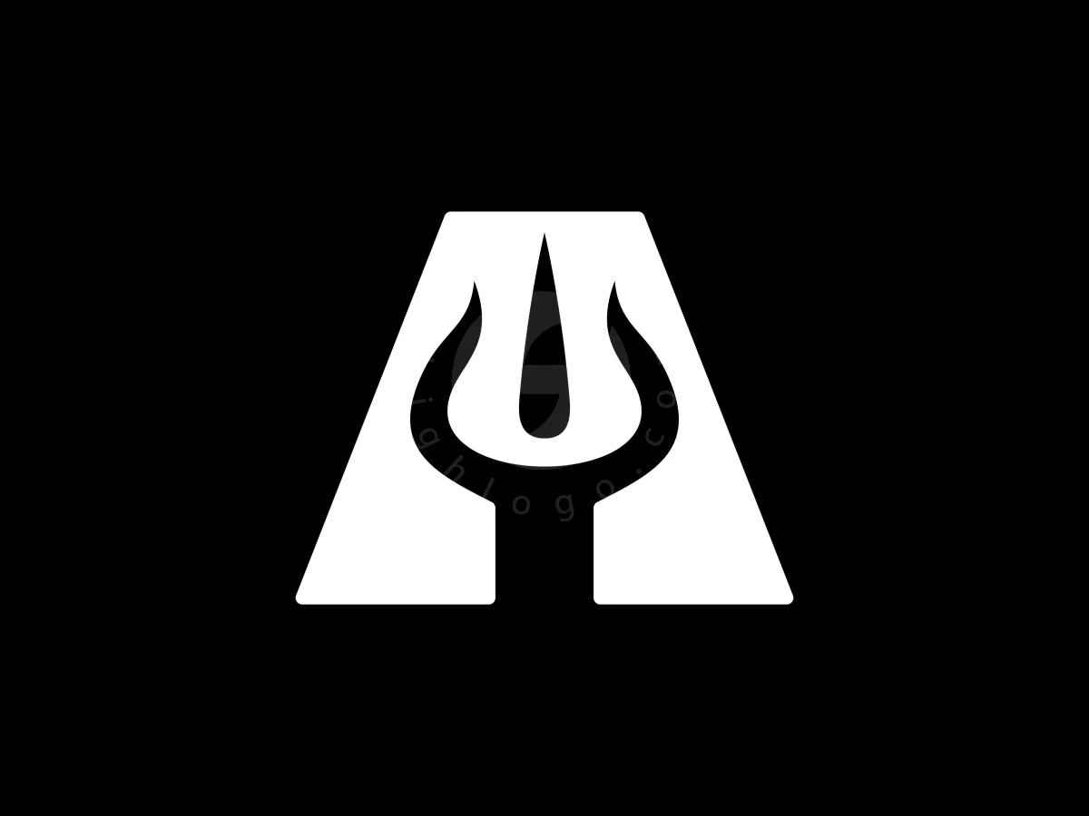 Unique Letter A With Trident Logo - Logo Logo design by Arizki design for sale on Highlogo