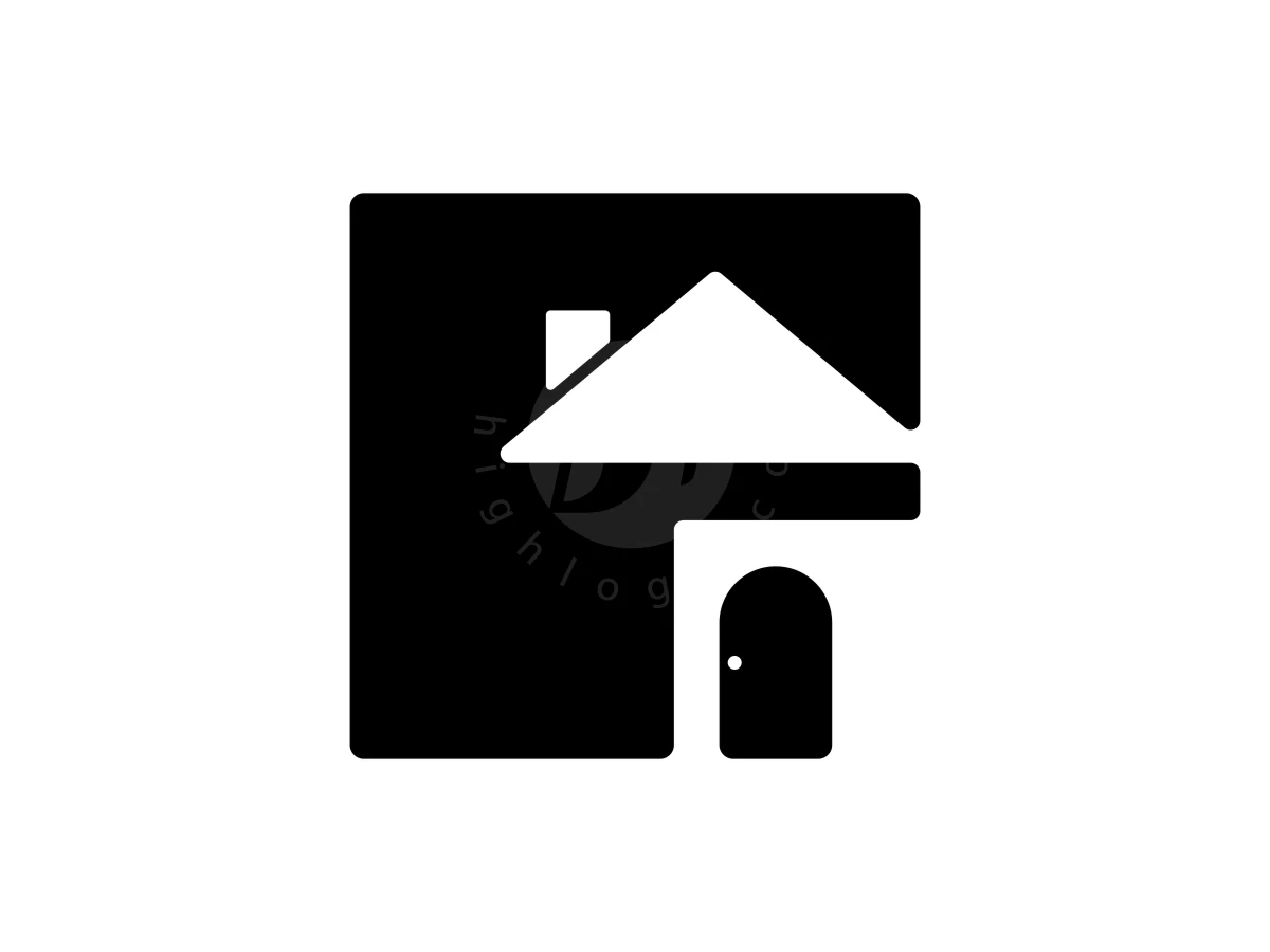 Unique Letter F With Home Logo - Real Estate Logo design by Arizki design for sale on Highlogo