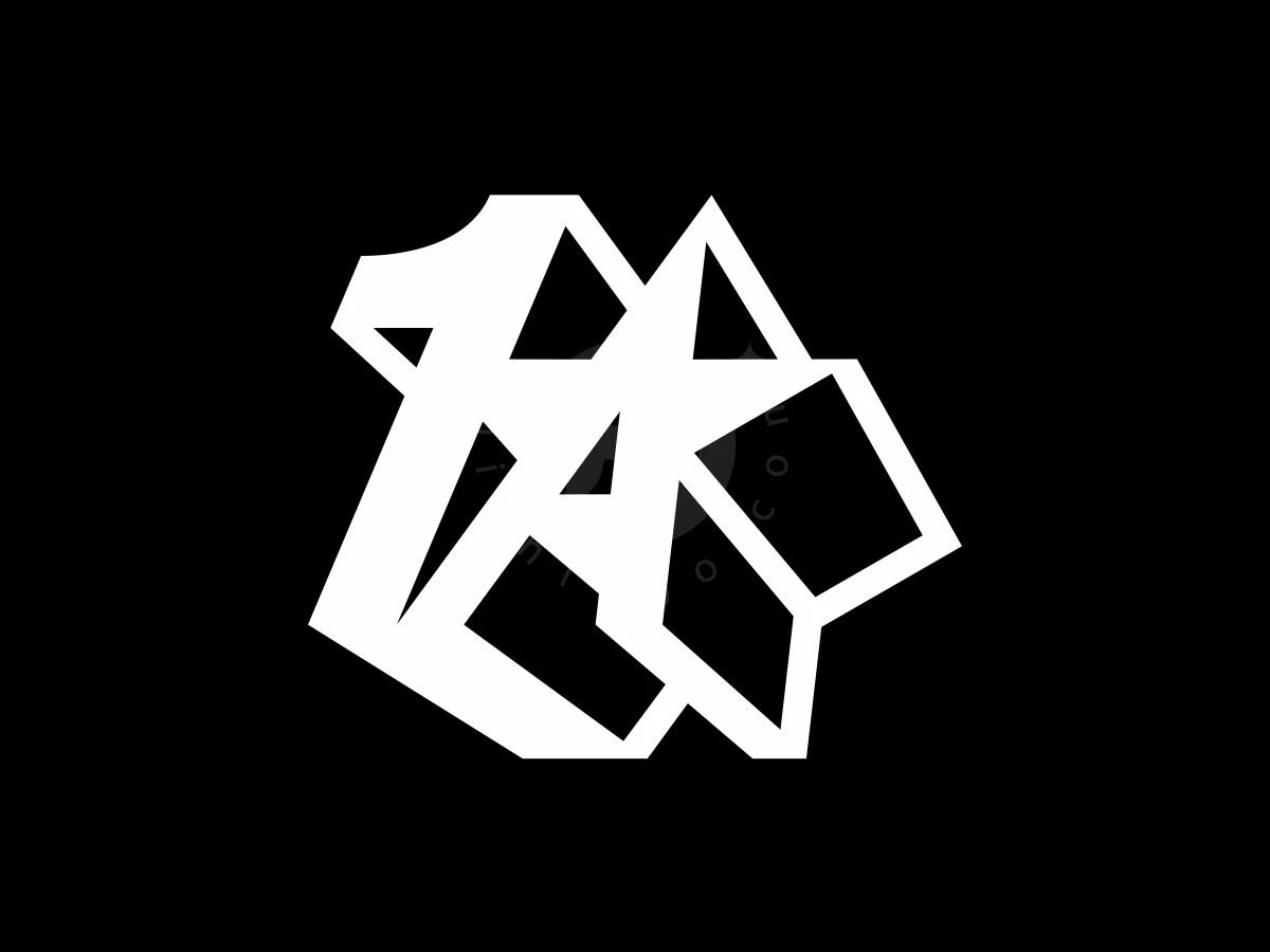 One Star Letter A In Three Dimension Style Logo - 3D Logo design by fatkhan for sale on Highlogo