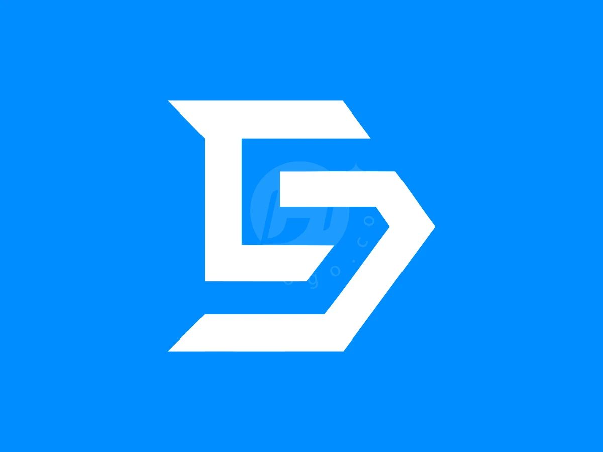 Minimalist Monogram DS Or SD Logo - Logo Logo design by zerosix studio for sale on Highlogo