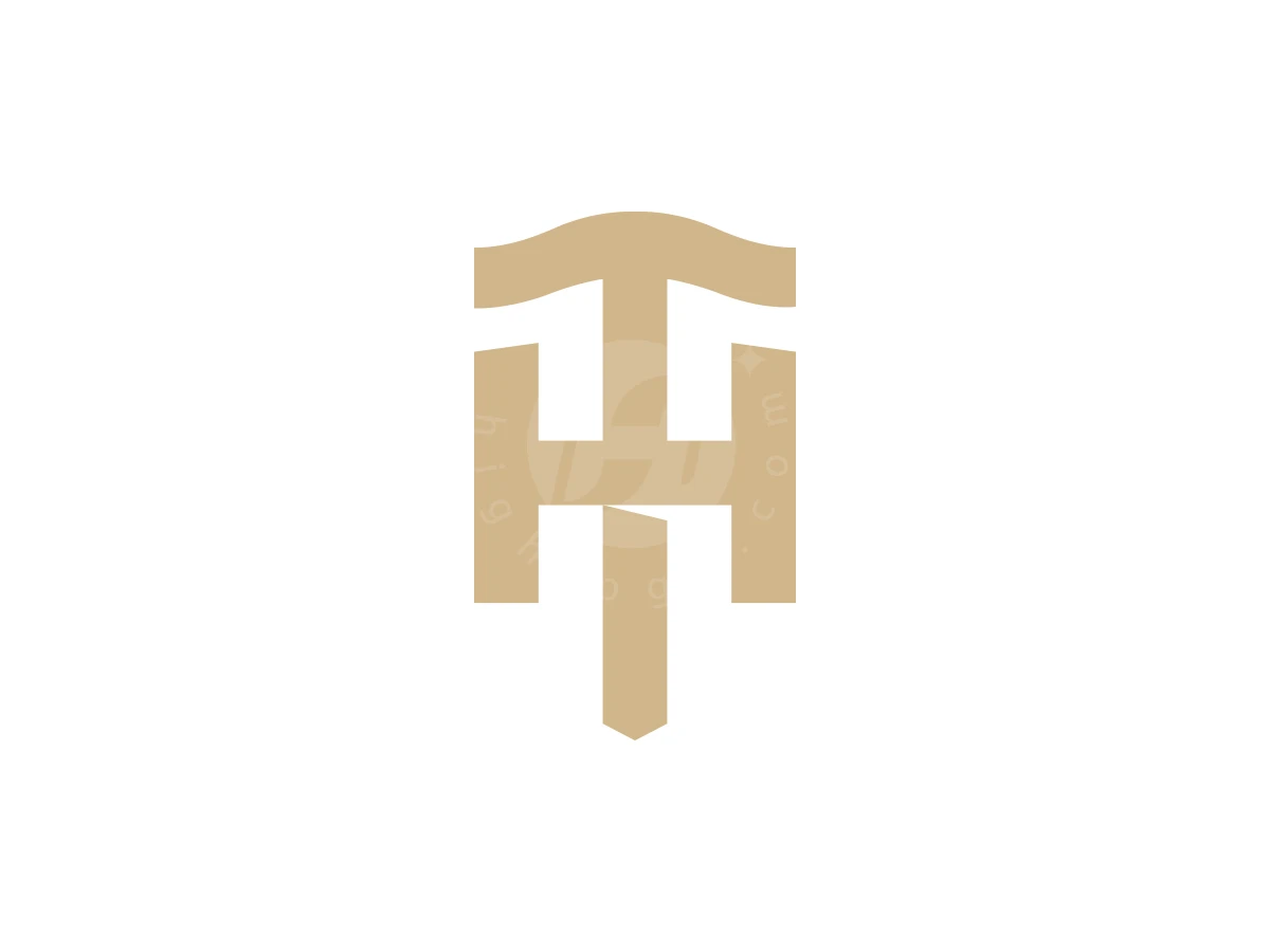 Letter Ht Initial Th Authoritative Monogram Logo - Logo Logo design by zerosix studio for sale on Highlogo
