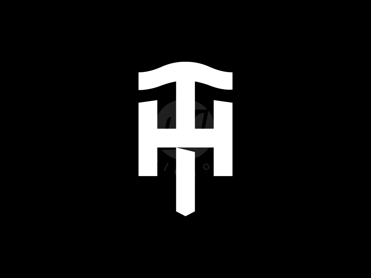 Letter Ht Initial Th Authoritative Monogram Logo - preview 1