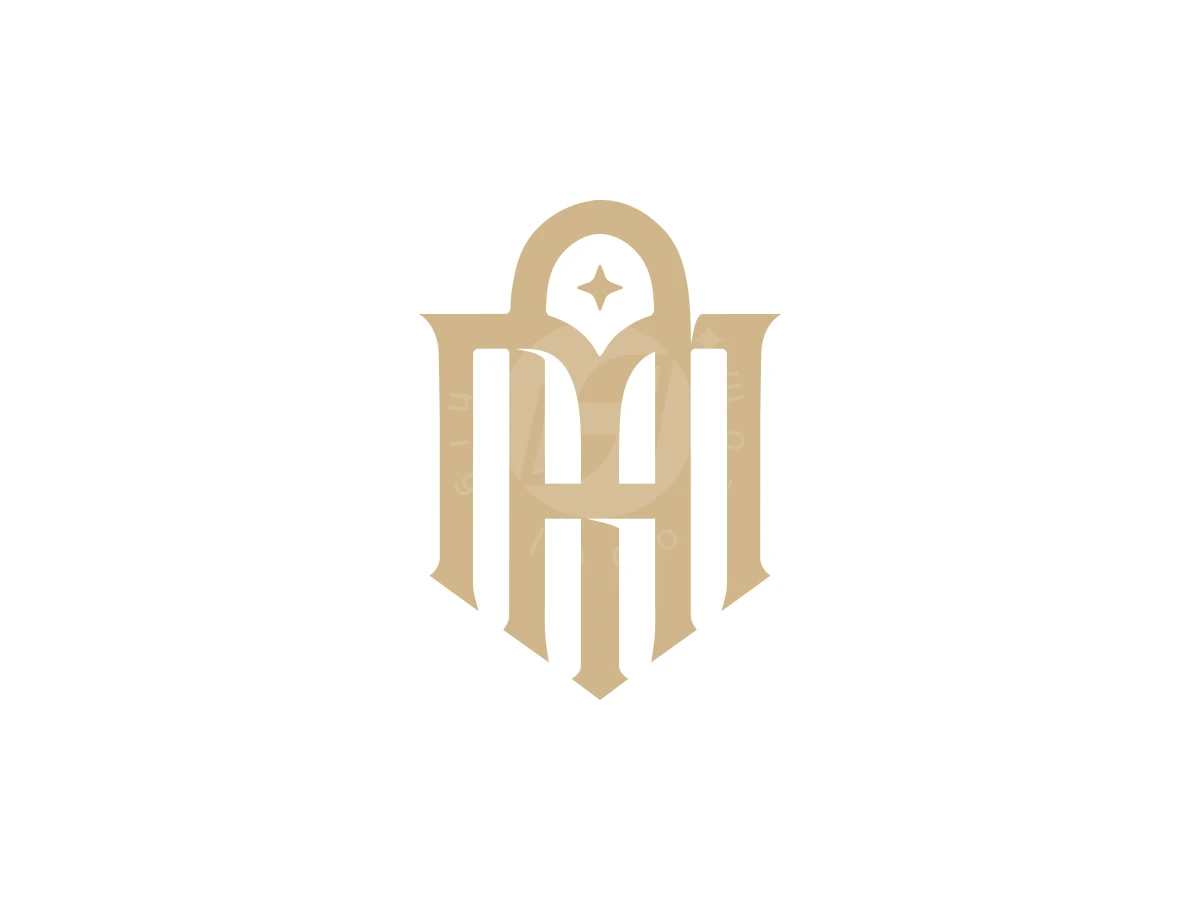 Letter Ma Initial Am Aesthetic Monogram - Logo Logo design by zerosix studio for sale on Highlogo