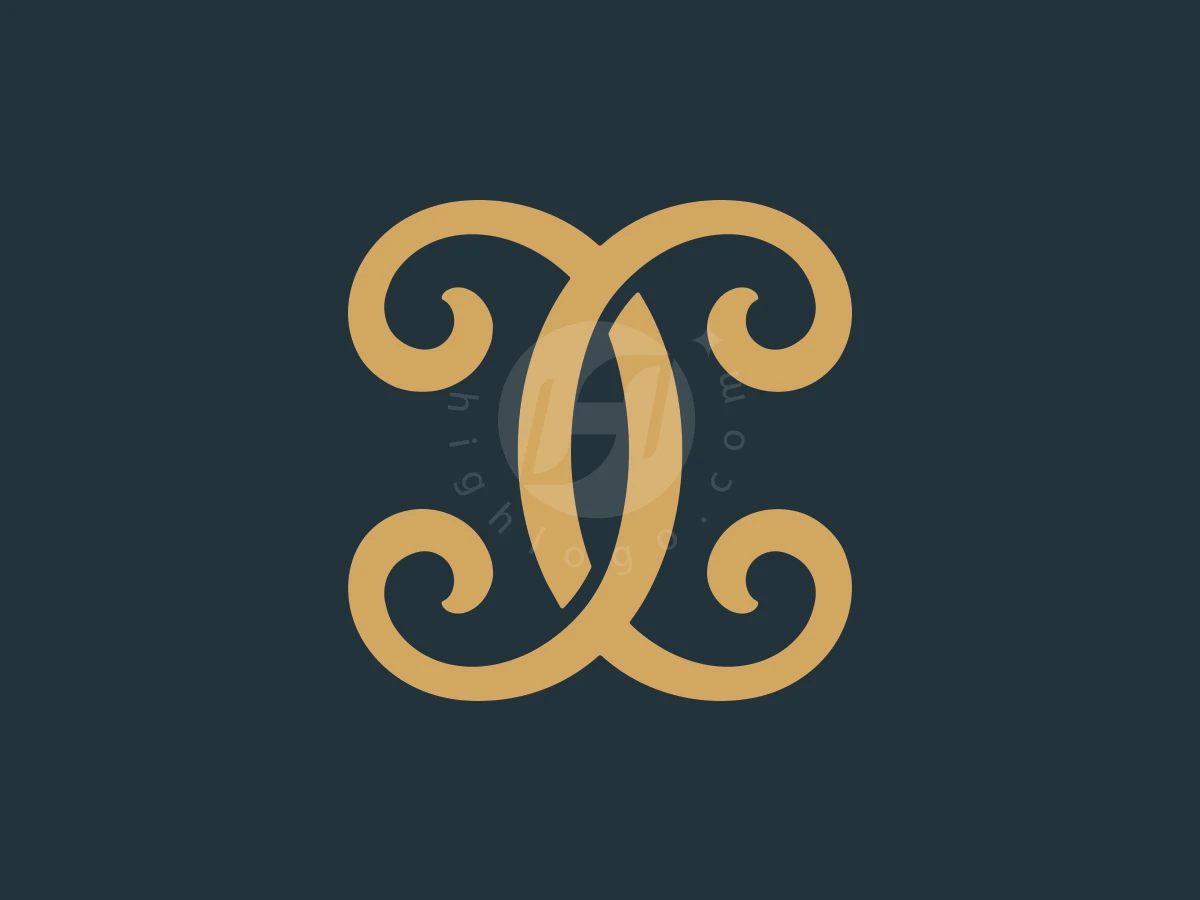 Elegant Monogram Logo Letters CC - Logo Logo design by zerosix studio for sale on Highlogo
