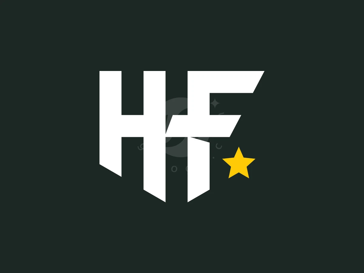 Letter HF Aggressive Athletic Monogram Logo - Logo Logo design by zerosix studio for sale on Highlogo