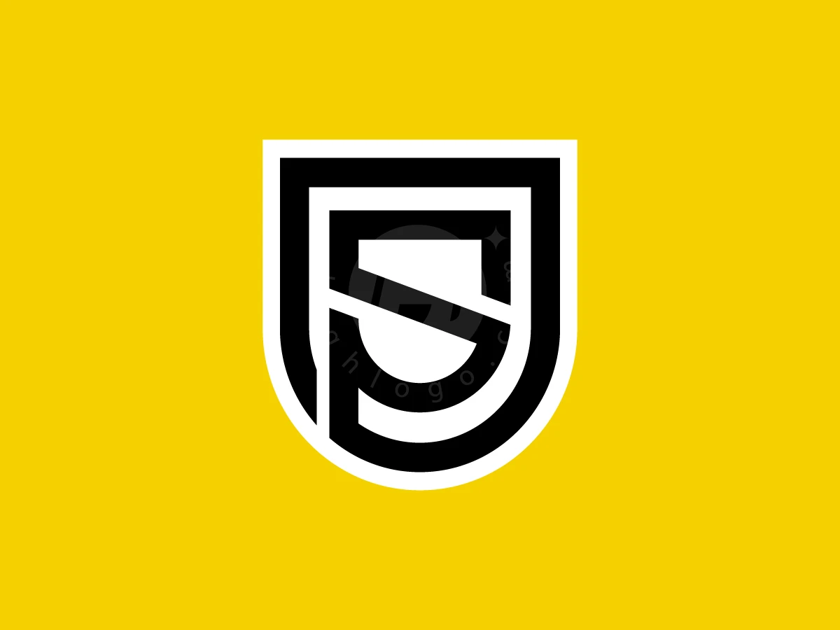 Monogram PS Shield Yellow Logo - preview 1
