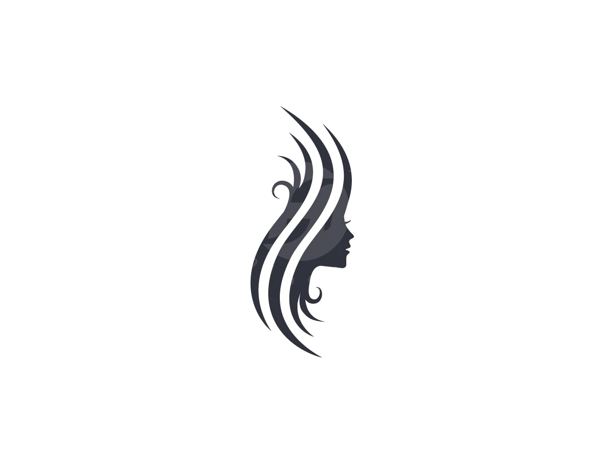 Wild Woman Hairstyle Logo - Beauty Logo design by Gus Grafis for sale on Highlogo