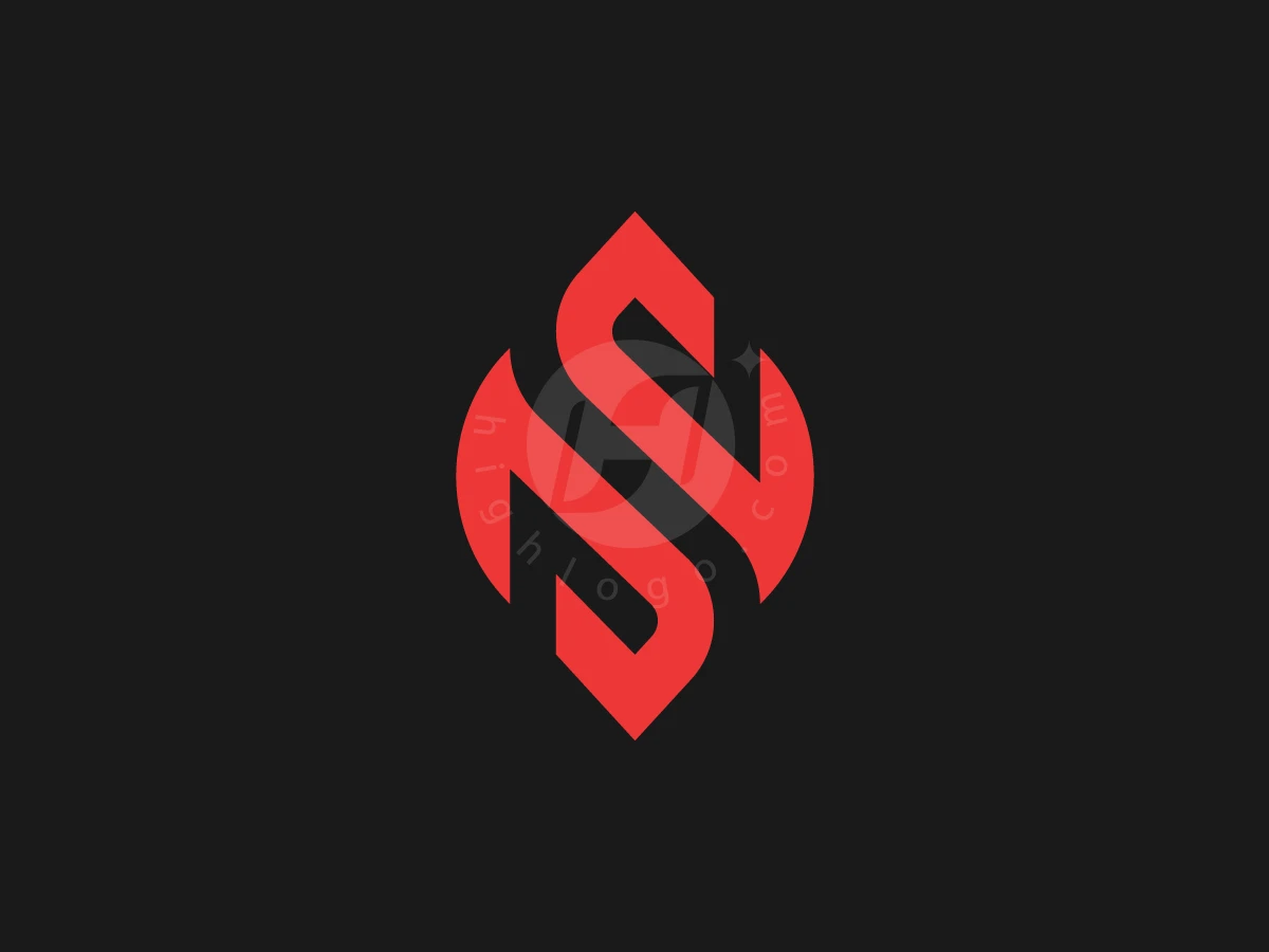S Negative Space Balance Symbolic Logo - Logo Logo design by Gus Grafis for sale on Highlogo