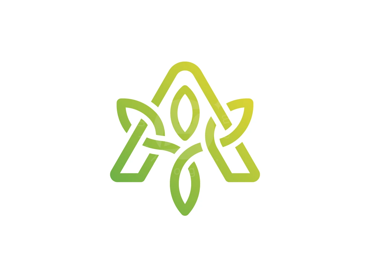 Letter A Human Organic Logo - Health Logo design by Gus Grafis for sale on Highlogo