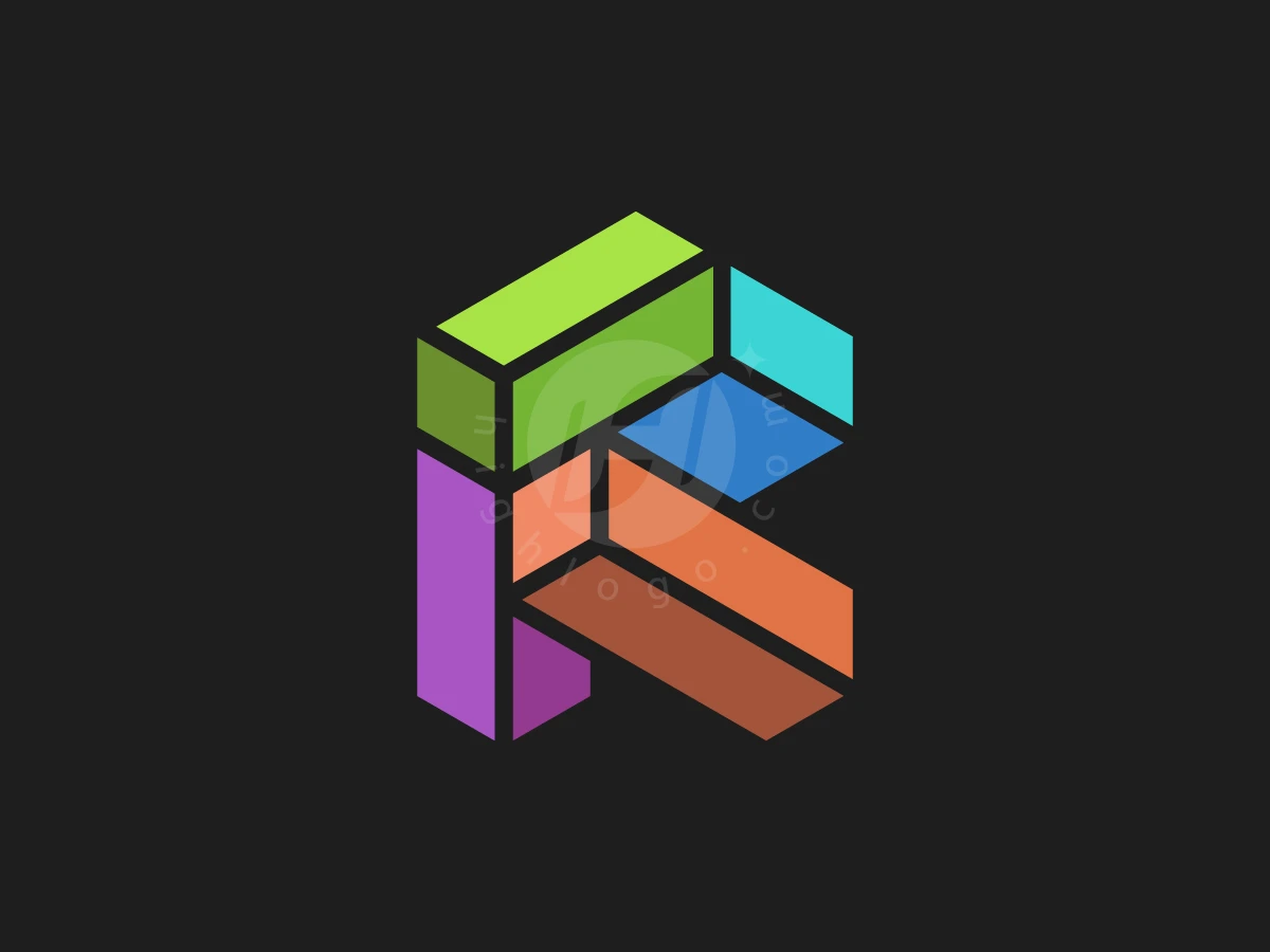 R Boxes 3d Real Estate Logo - Real Estate Logo design by Gus Grafis for sale on Highlogo
