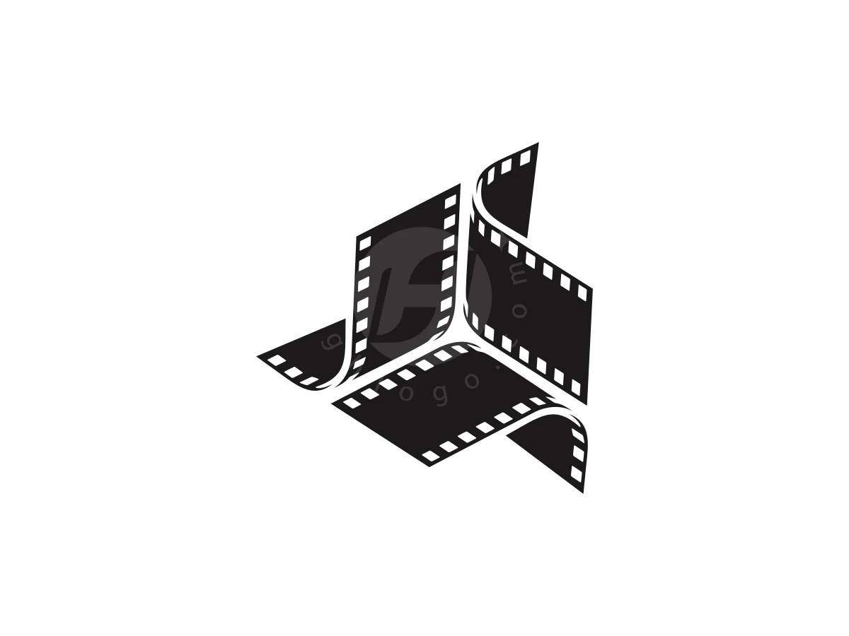 Triangle J Letter Film Logo - Media Logo design by Reivan for sale on Highlogo
