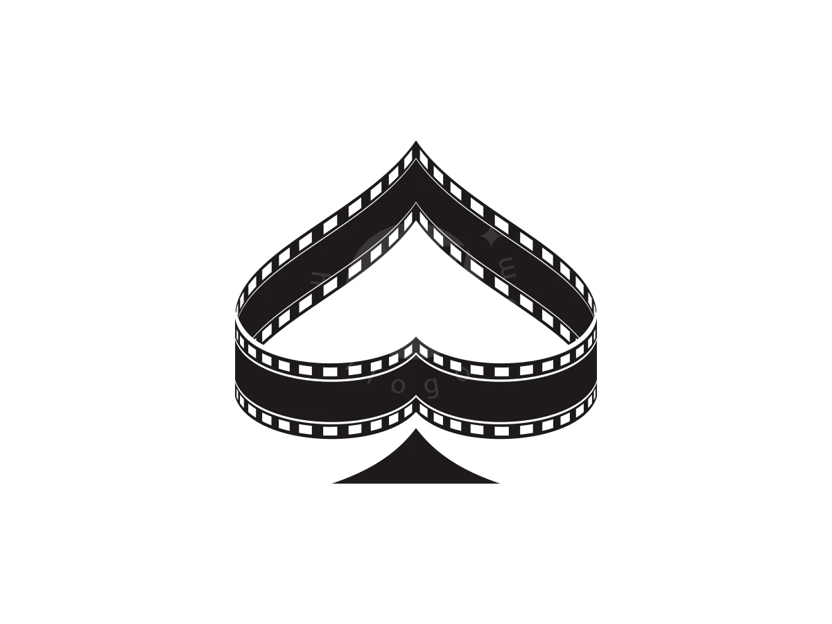 Spade Roll Film Logo - Media Logo design by Reivan for sale on Highlogo