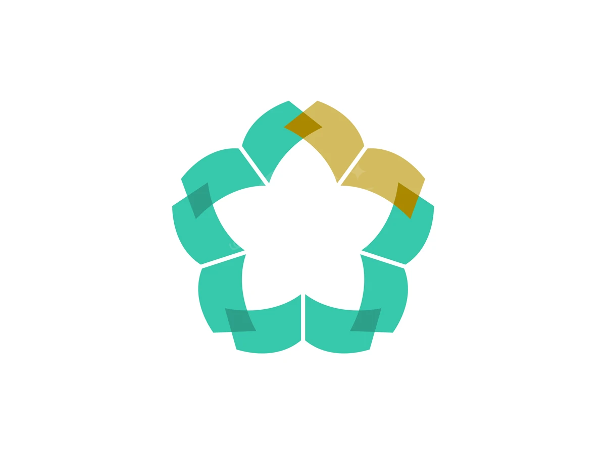 Book Star Flower Logo - Abstract Logo design by Axhall for sale on Highlogo