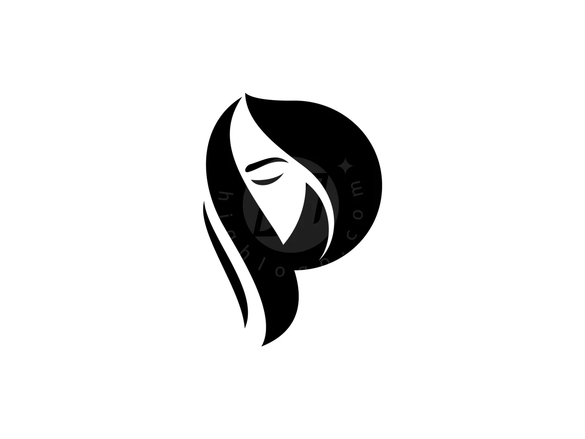 Letter P Woman Logo - Beauty Logo design by Axhall for sale on Highlogo
