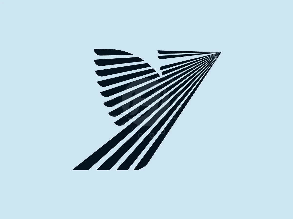 Letter Y Flying Bird Logo - preview 1