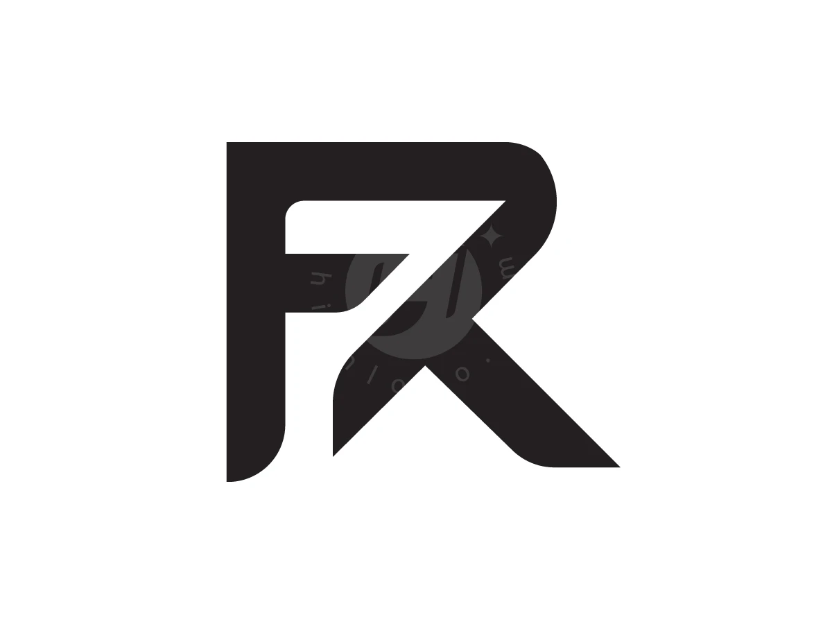 FR Logo With Directing Success - Lettermark Logo design by Arfa D for sale on Highlogo