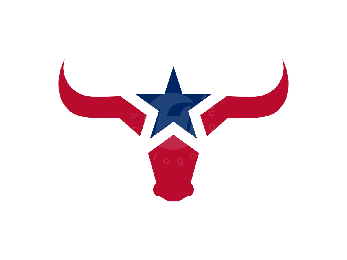 Horned Star Or Star Cow Logo - Animal Logo design by Arfa D for sale on Highlogo